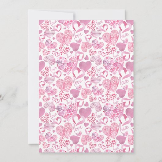 Liefde zit in het Vrijgezellenfeest van de Air Pin Kaart (Achterkant)