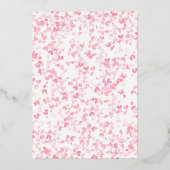 Liefde zit in het Vrijgezellenfeest van de Valenti Folie Uitnodiging (Achterkant)