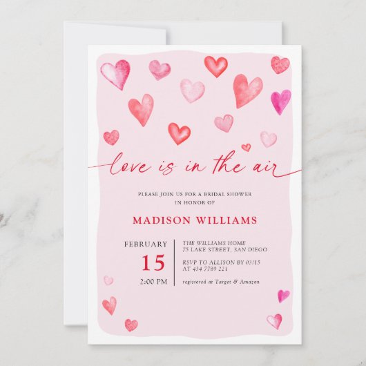 Liefde zit in het Vrijgezellenfeest van de Valenti Kaart (Voorkant)