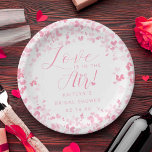 Liefde zit in het Vrijgezellenfeest van de Valenti Papieren Bordje<br><div class="desc">Vier in stijl met deze moderne en zeer trendy vrijgezellenfeest of bruiloft papier borden. Dit ontwerp is gemakkelijk te personaliseren met uw speciale evenementenformulering en uw gasten zullen blij zijn wanneer ze deze geweldige borden zien. Overeenkomende objecten vindt u in de collectie.</div>