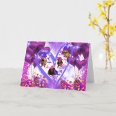 Liefde zit in het Wenskaart Kaart (Gele Bloem)