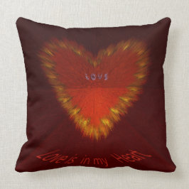 Liefde zit in mijn hart kussen