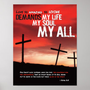 Liefde zo geweldig, goddelijk Poster