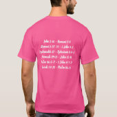 Liefde zo geweldig t-shirt (Achterkant)