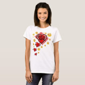 Liefde zo hard t-shirt (Voorkant volledig)