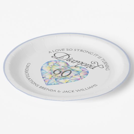 Liefde zo sterke bord van de Diamond Jubileum part (Gekanteld)