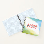 Liefde zoals Jezus Christelijk citaat Bijbelvers Notitieboek (Binnen)