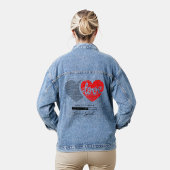 Liefde zoekproces  denim jacket