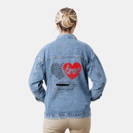 Liefde zoekproces  denim jacket