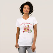 Liefde zomer t-shirt (Voorkant volledig)
