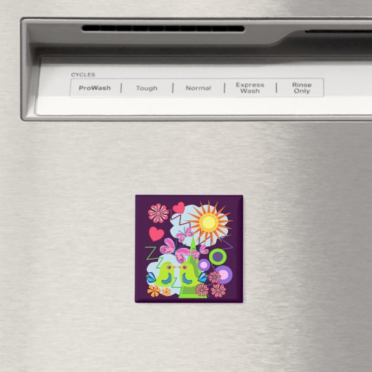 Liefde zomerse magneet (Insitu (Vaatwasser))