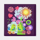 Liefde zomerse magneet (Voorkant)