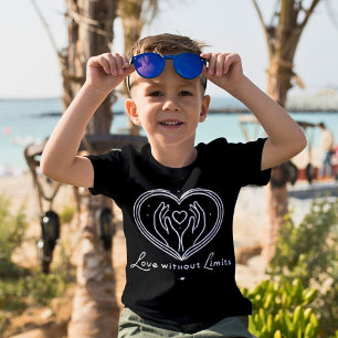 Liefde zonder grenzen, het moderne Kind T-shirt