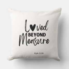 Liefde zonder maat Ef 3:19 Kussen