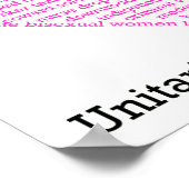 Liefde zonder uitzonderingen Harde Poster (Hoek)