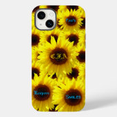 Liefde zonnebloemen Case-Mate iPhone case (Achterkant)