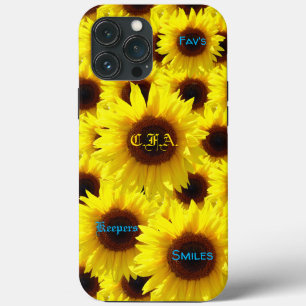 Liefde zonnebloemen Case-Mate iPhone case