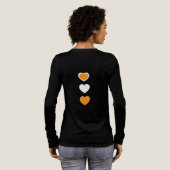 Liefde Zonsverduistering Tri-Blend Shirt (Achterkant)