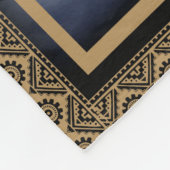 Liefde zoon| Brief aan mijn zoon Voel je nooit all Fleece Deken (Hoek)