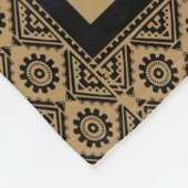 Liefde zoon| Brief aan mijn zoon Voel je nooit all Fleece Deken (Hoek)