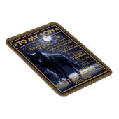 Liefde zoon| Brief aan mijn zoon Voel je nooit all Magneet (Rechterzijde)