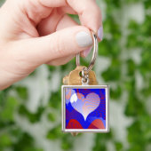 Liefde & zorg_ sleutelhanger (Hand)