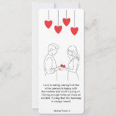 Liefde zorgt voor kaart (Voorkant)