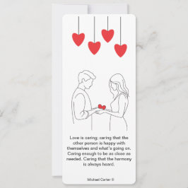 Liefde zorgt voor kaart