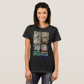 Liefde Zuid-Afrika Liefde Wilde leven voor Zuid-Af T-shirt (Voorkant volledig)
