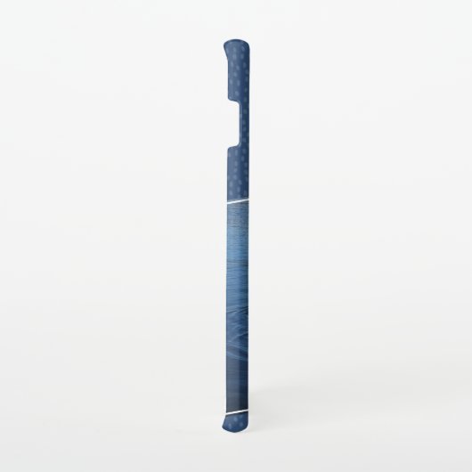 Liefde zwanen blauw Monogram telefoon geval Samsung Galaxy Hoesje (Rechterkant)