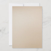 Liefde Zwanen op White & Cream Wedding Kaart (Achterkant)