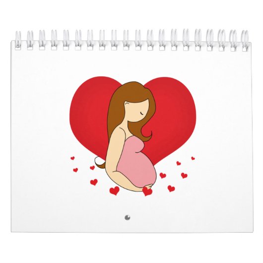 Liefde zwangerschap kalender (Hoes)