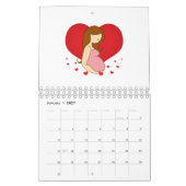 Liefde zwangerschap kalender (Jan 2027)