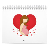 Liefde zwangerschap kalender (Hoes)