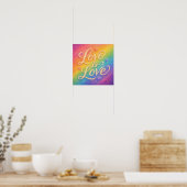 LiefdeIsLiefde Poster (Keuken)