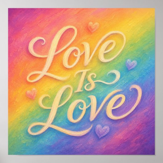 LiefdeIsLiefde Poster (Voorkant)