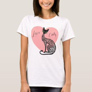 Liefdekatten t-shirt