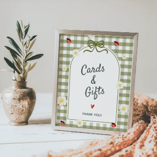 Liefdekever Kaarten & Cadeaus Baby Shower Bord Poster