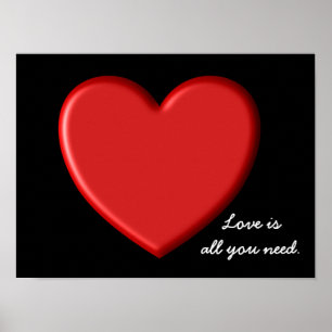 Liefdeposter Poster