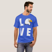 Liefdes Adelaar meisje T-shirt (Voorkant volledig)