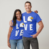 Liefdes Adelaar meisje T-shirt (Unisex)