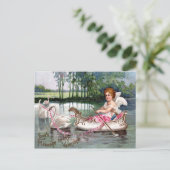 Liefde's boodschap aan mijn Valentijn Feestdagenkaart (Staand voorkant)