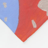 Liefdes Eiland Fleece Deken (Hoek)