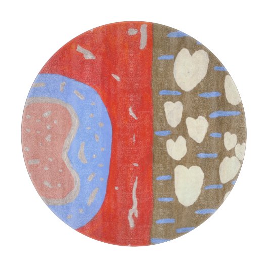 Liefdes Eiland  Snijplank (Voorkant)