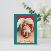 Liefde's Greeting  Valentijn (2) Feestdagenkaart (Staand voorkant)