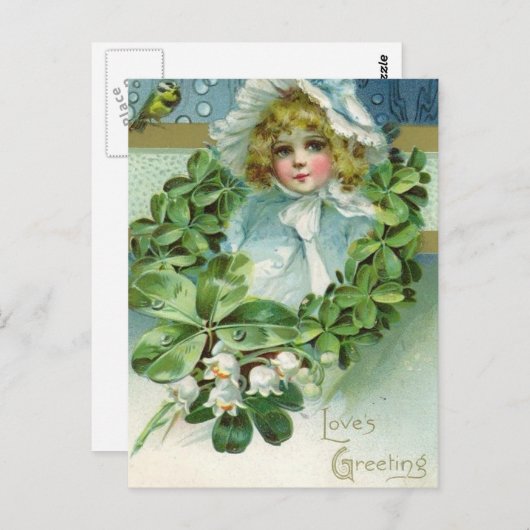 Liefde's groet briefkaart (Voorkant / Achterkant)