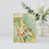 Liefde's groeten briefkaart (Staand voorkant)