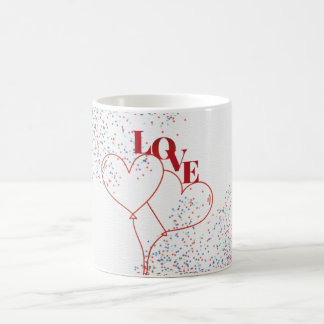 Liefdes Hart Ballonnen Koffiemok