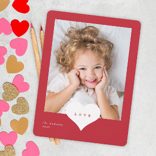 Liefdes Hart Foto Valentijnsdag Vakantiedag Kaart