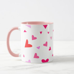 Liefdes Hartjes Mok